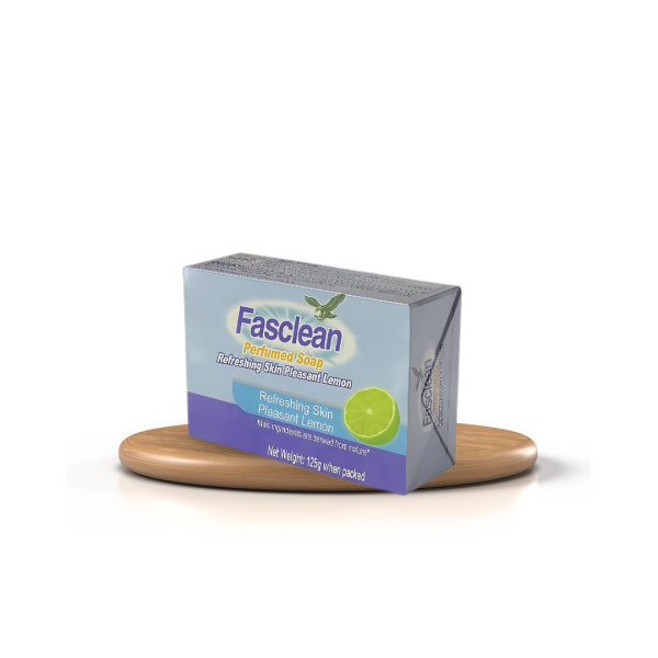 Fasclean Perfumed Soap Pleasant Lemon 125g
